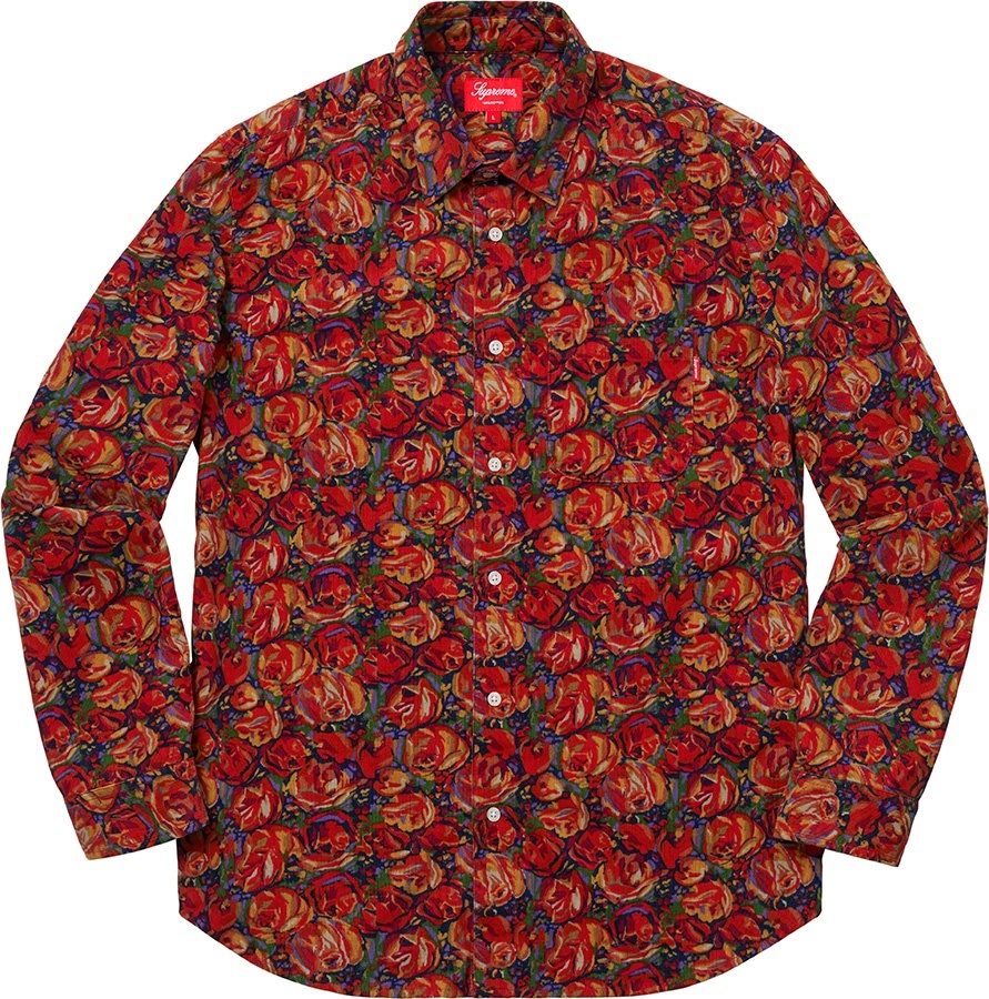 Roses Corduroy Shirt view 2